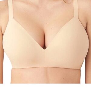 Wacoal 852189 How Perfect Wire Free T-Shirt Bra Nude wireless Size 34DD